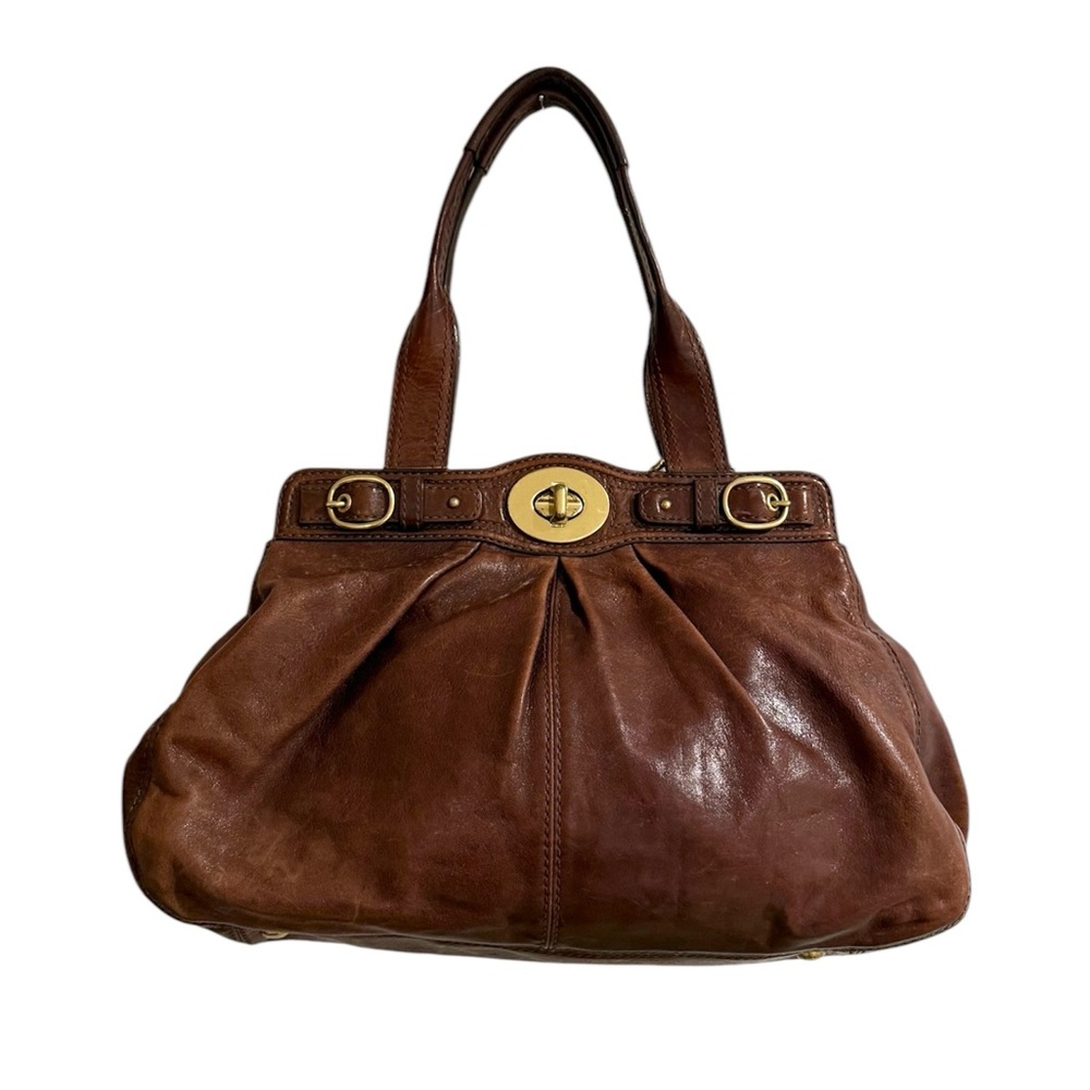 Coach Garnet Turnlock Shoulder Bag